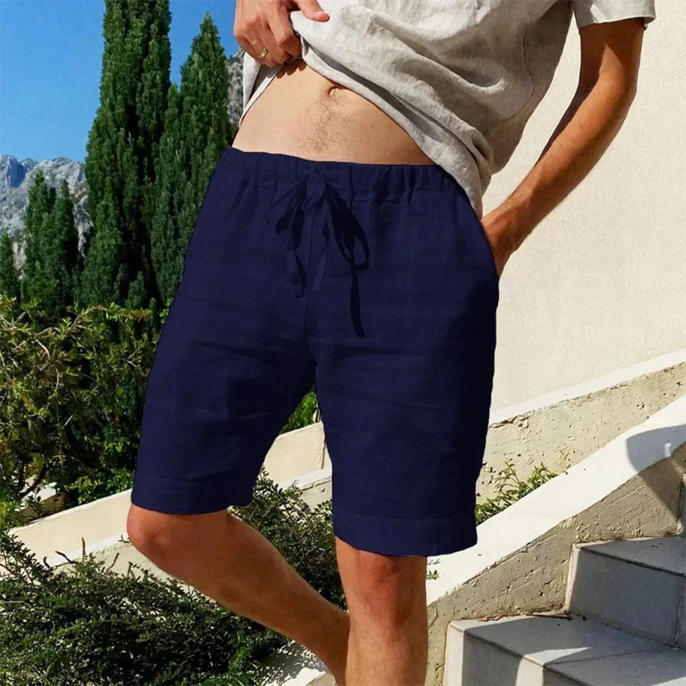 Men´s linen shorts