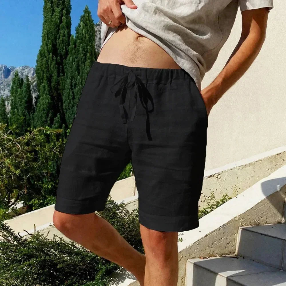 Men´s linen shorts