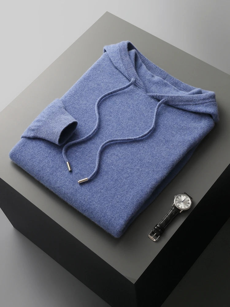 men´s merino hoodie