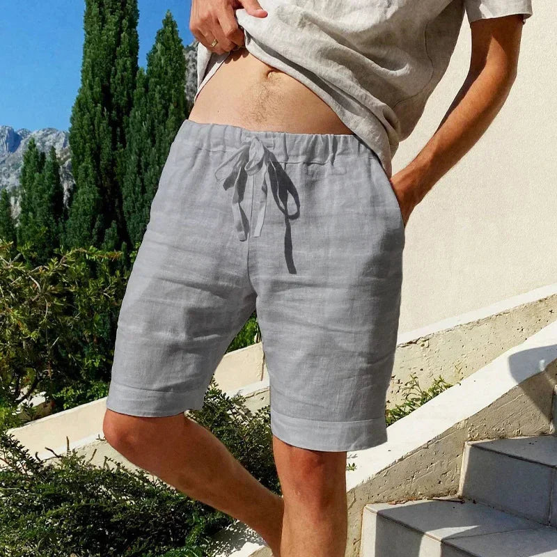 Men´s linen shorts