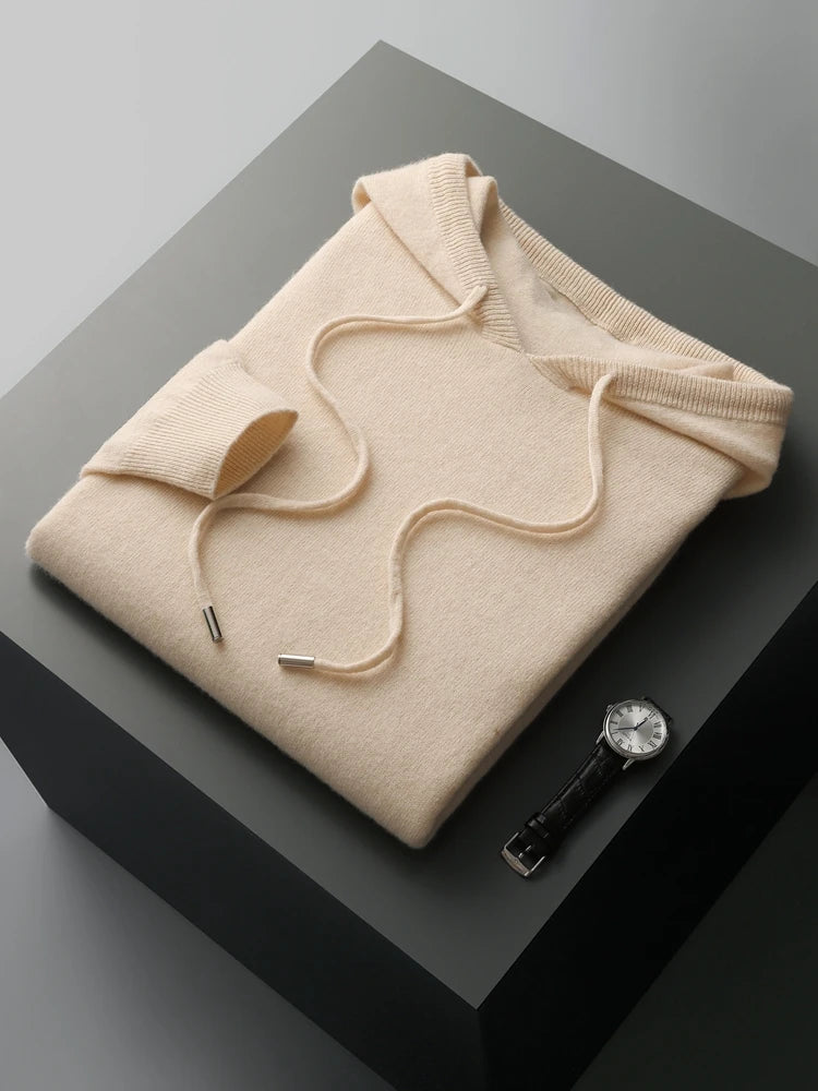 men´s merino hoodie