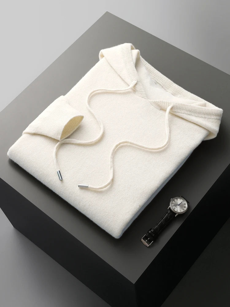 men´s merino hoodie