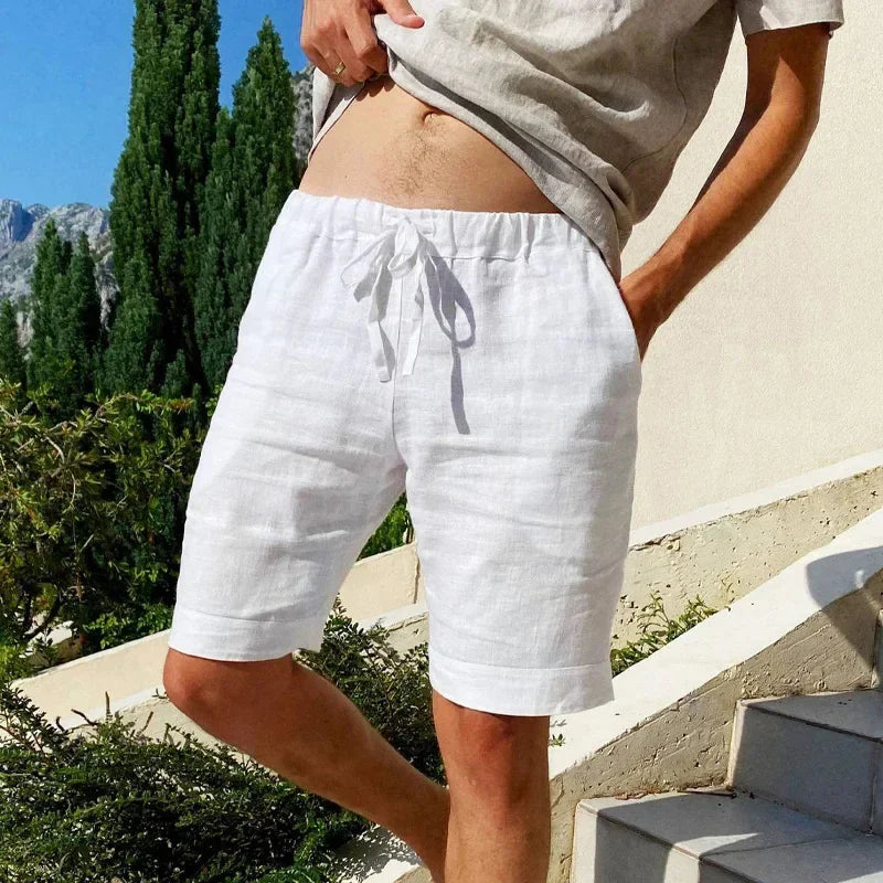 Men´s linen shorts