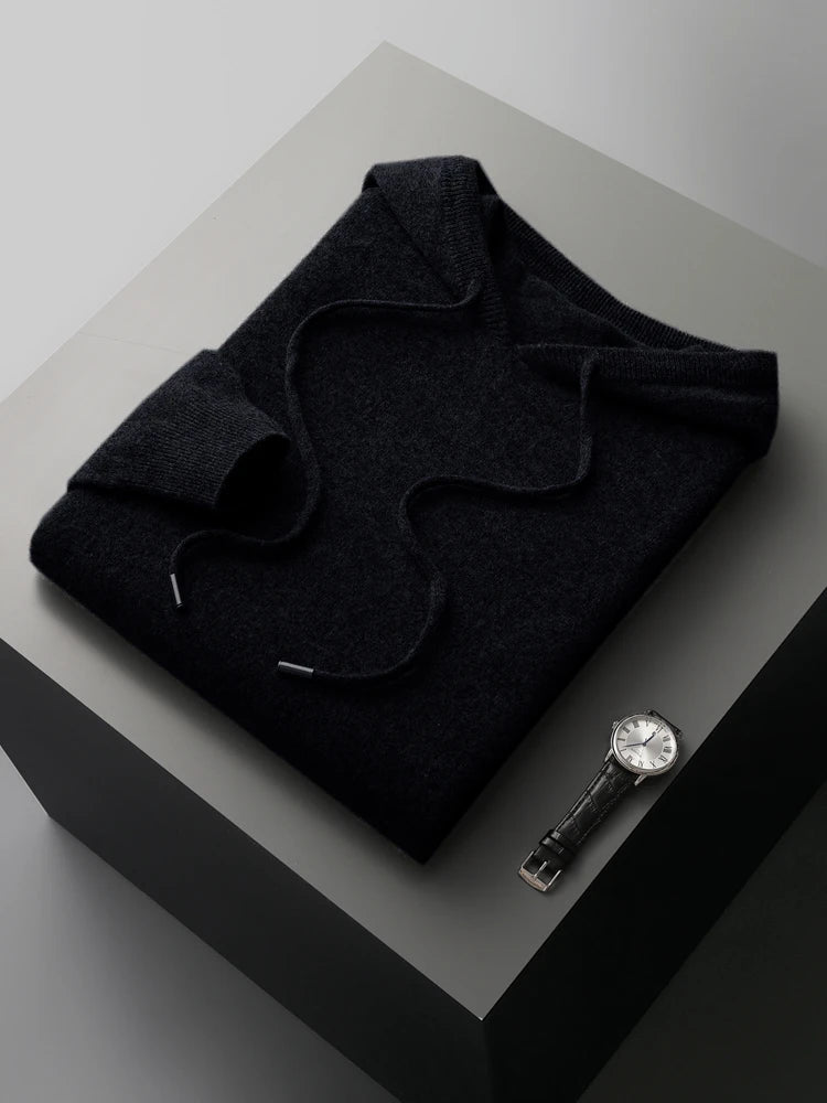 men´s merino hoodie